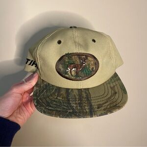 Vintage STIHL Hat Cap Wildlife Deer Snapback